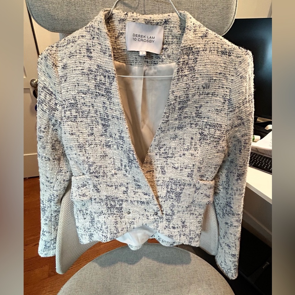 Derek Lam 10 Crosby crop blazer size 6